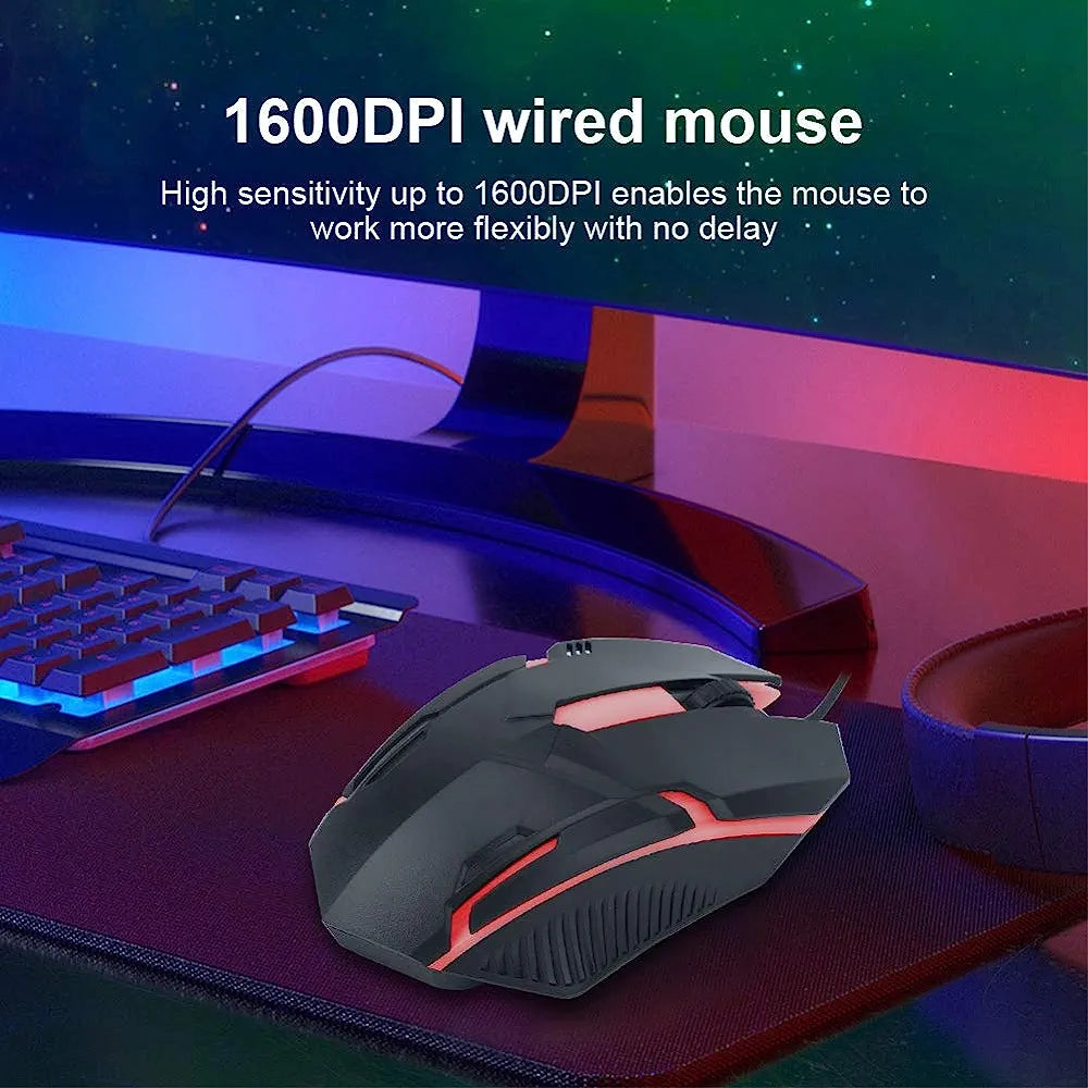 Portable Colorful Gaming Mouse