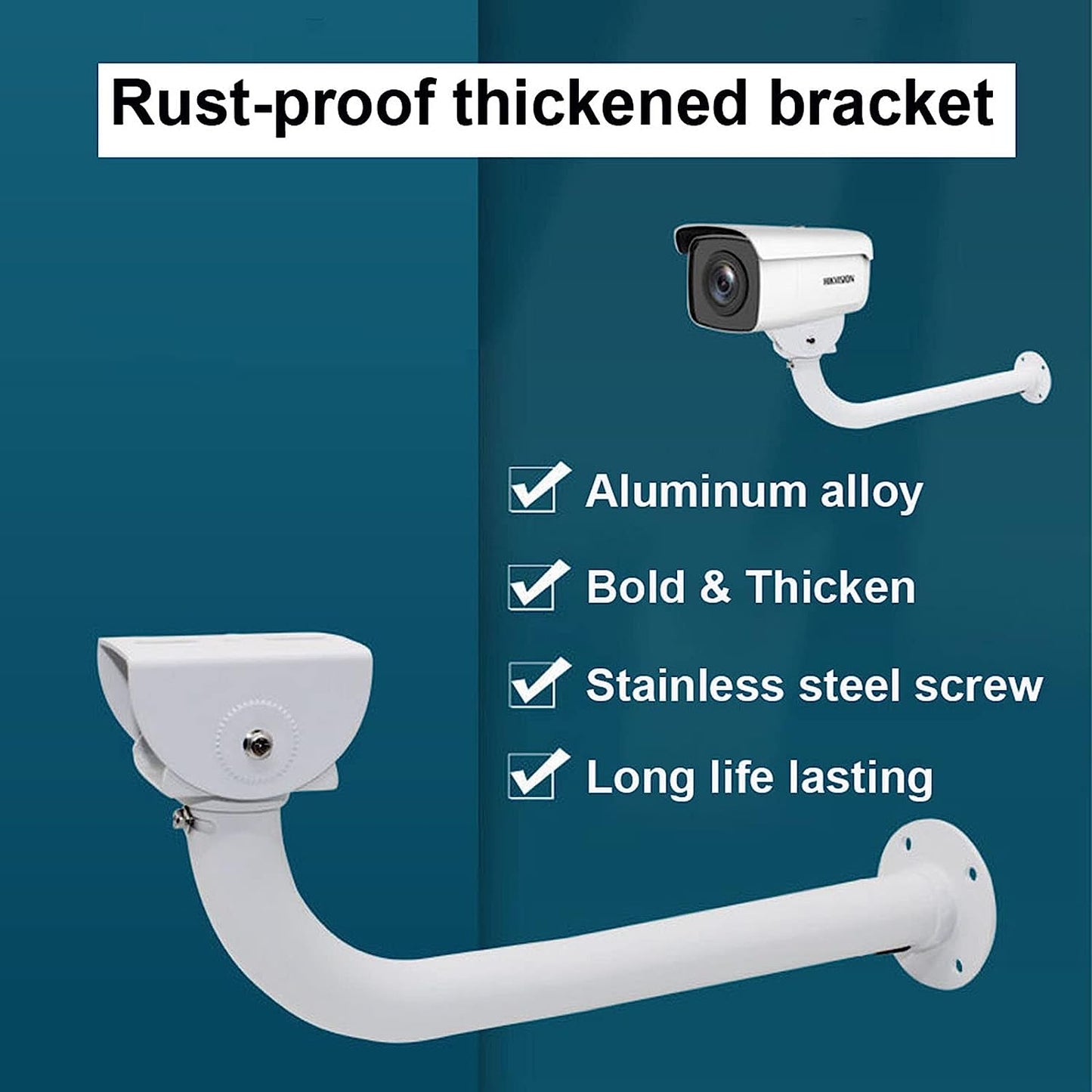 CCTV Camera Wall Bracket Ceiling Mount 100-200cm