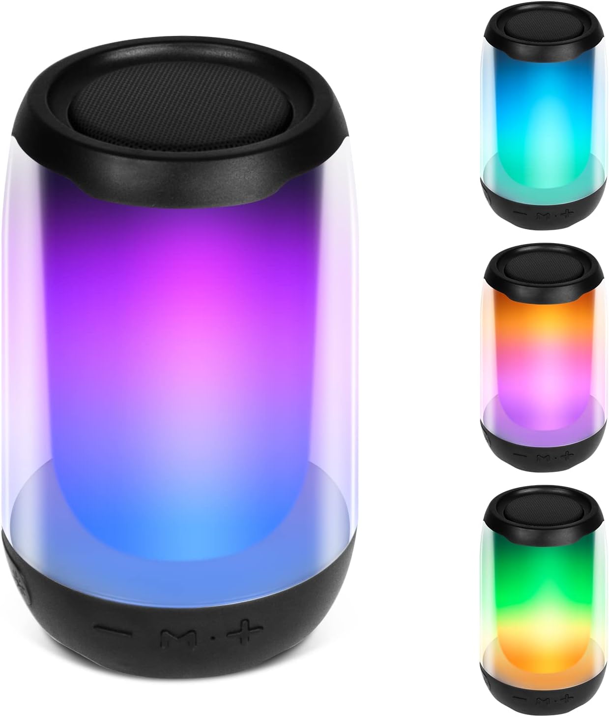 Portable Wireless Speakers LED Light Show Themes