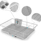 Metal Kitchen Counter Dish Drainer Rack