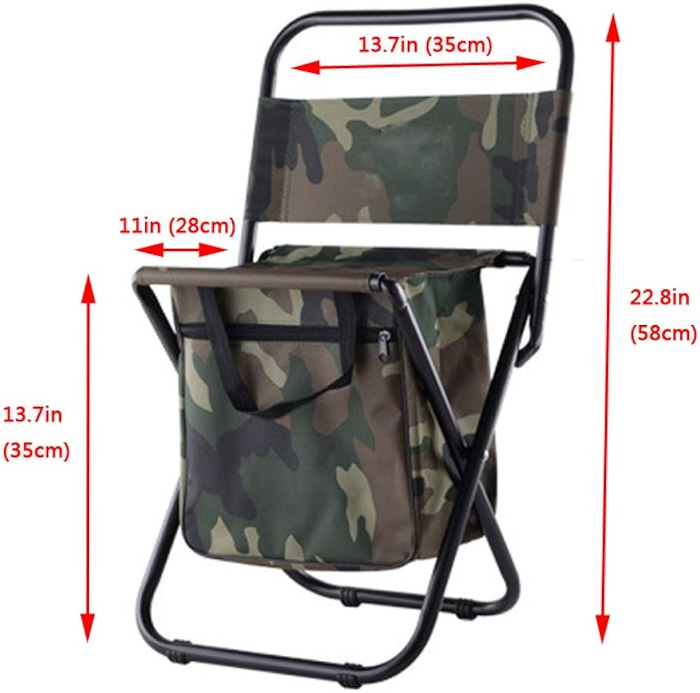 Portable Mini outdoor chair cooler bag stool