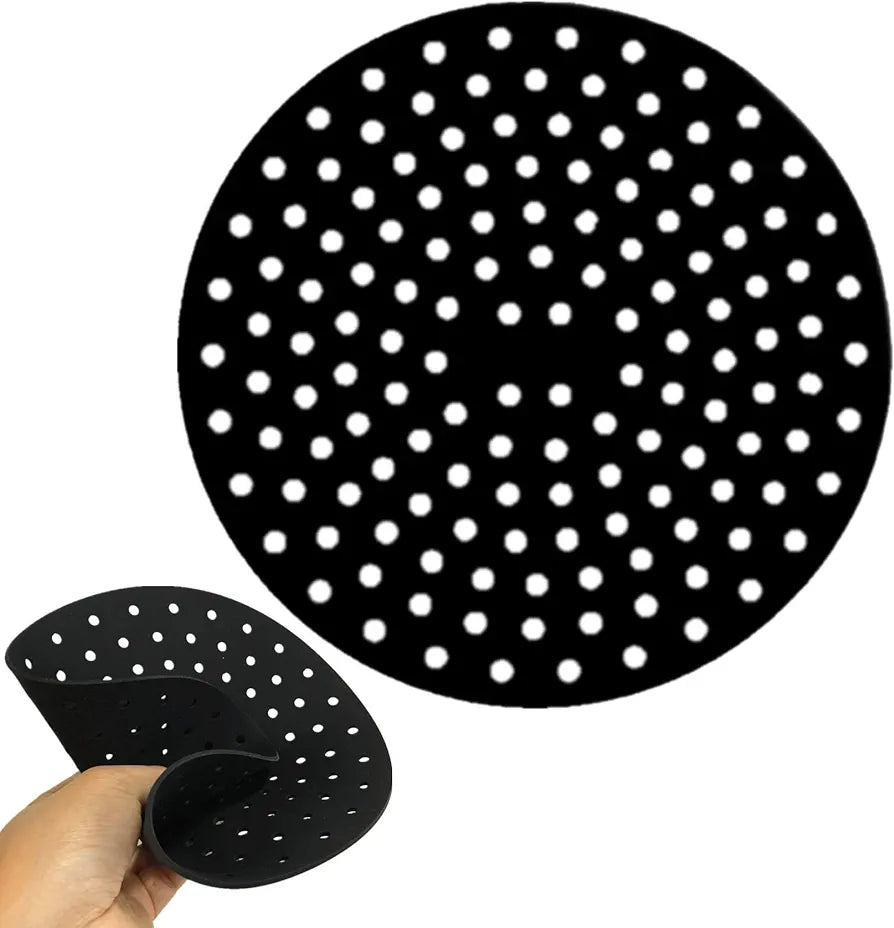 Round Silicone  Reusable Air Fryer  Liner