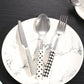 Ceramic Handle Hotel Steak Knife And Fork Cutlery Set