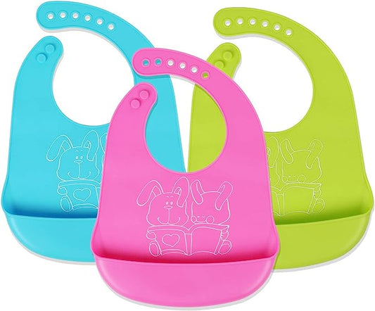 Waterproof Silicone Baby Bib