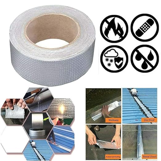 Buty Waterproof Adhesive Tape Sealing Butyl Rubber Tape Surface Crack | 5cm x 10m