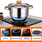 10PCS Stainless Steel Cookware Sets