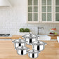 10PCS Stainless Steel Cookware Sets