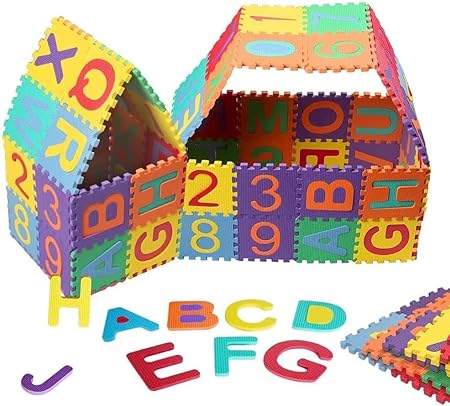 Alphabet Puzzles Foam Mat A to Z Letters for Kids