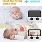 4.3 Baby Monitor With Pan Tilt Camera Night Vision