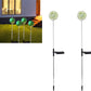 2Pcs Solar  Outdoor Garden Dandelion Lights