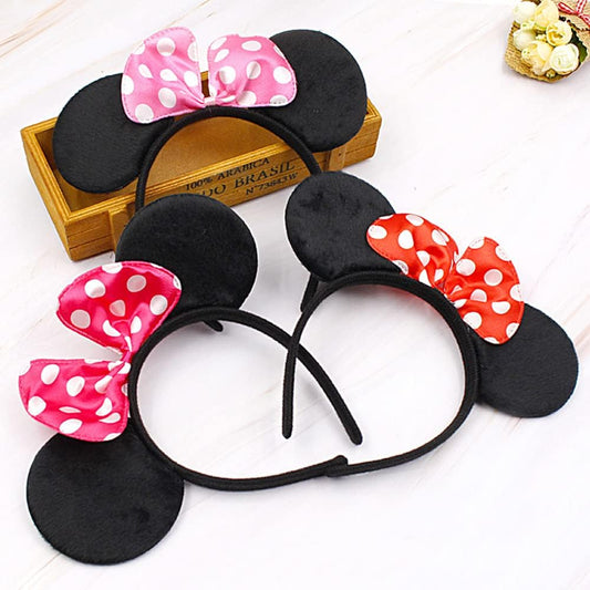 Minnie/Micky Mouse Ear Headband-Each