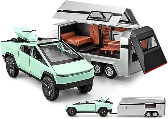 Cyber Truck Pickup Trailer Alloy Car