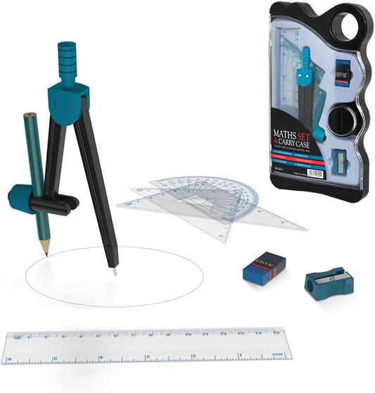 Math Geometry Kit Set 8pcs