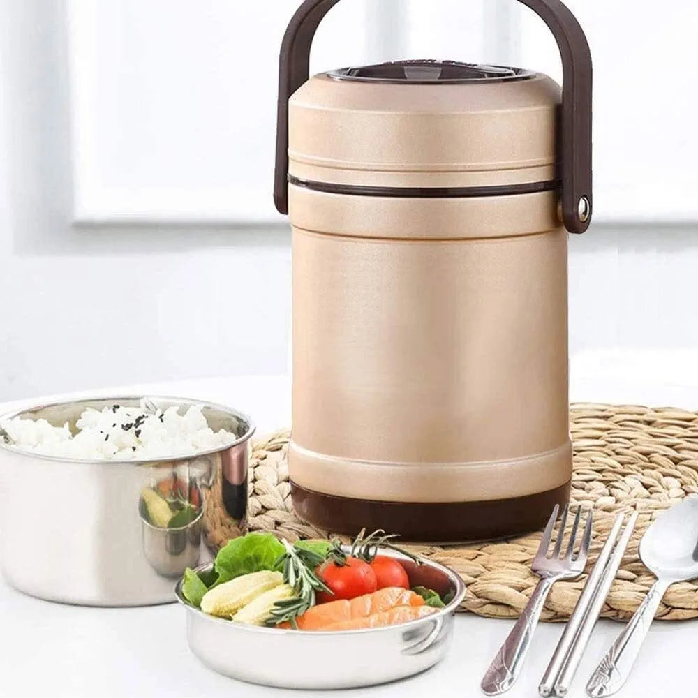 Vacuum Insulated Thermos Lunch Box / Bento Box -  2.0L