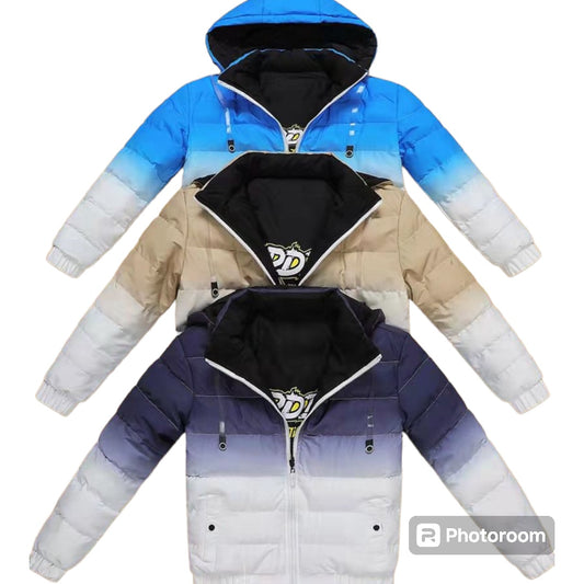 Men’s Winter Hooded Jackets - Colours Available