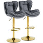 Bar Stool Back Bar Chairs Adjustable Swivel