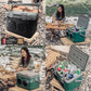 21L Cooler Box with Speaker, Portable PE Insulated Ice Box Cooler-PreOrder Sales Only!