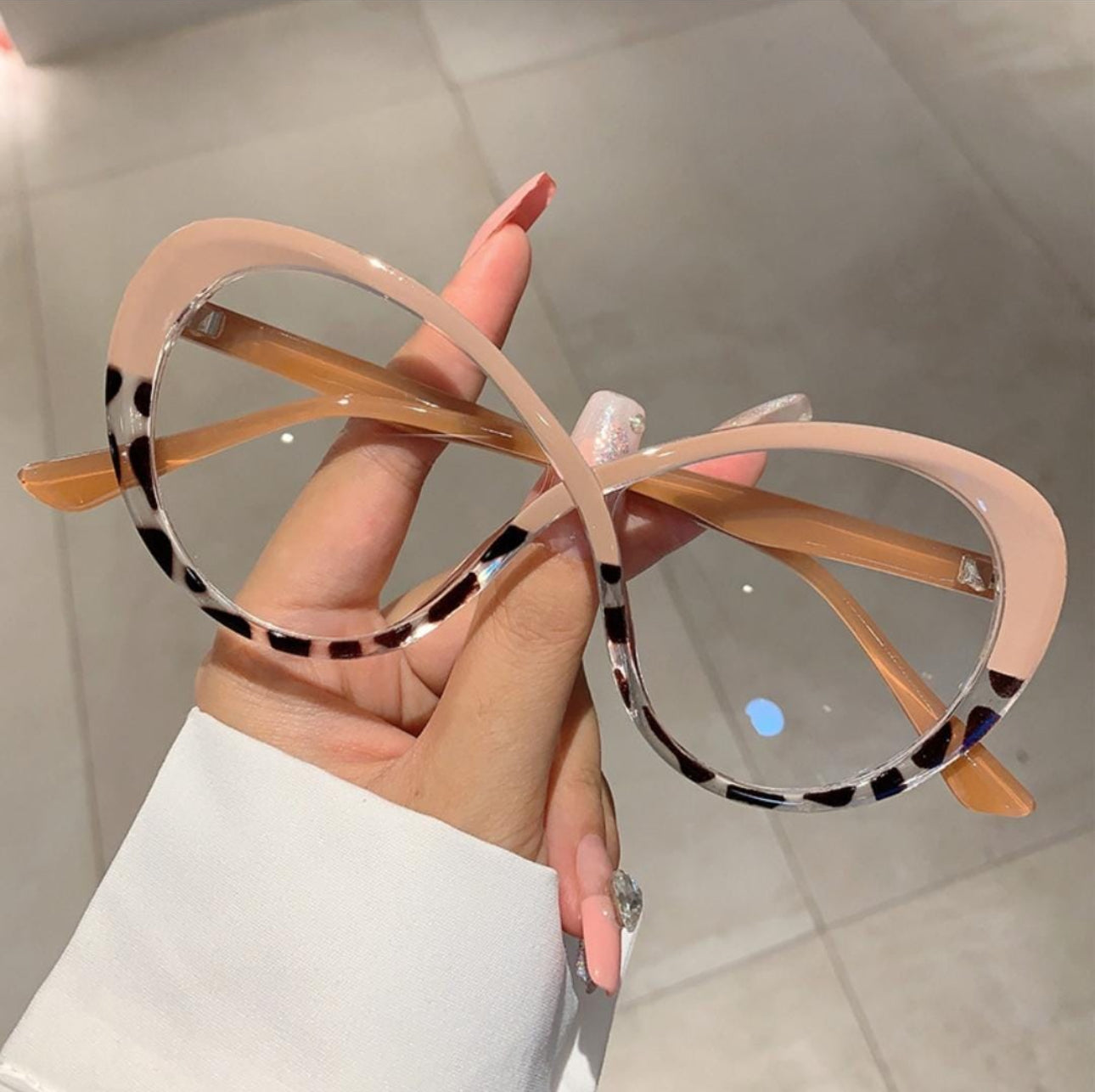 Large Cat Eye Optical Glasses For Women