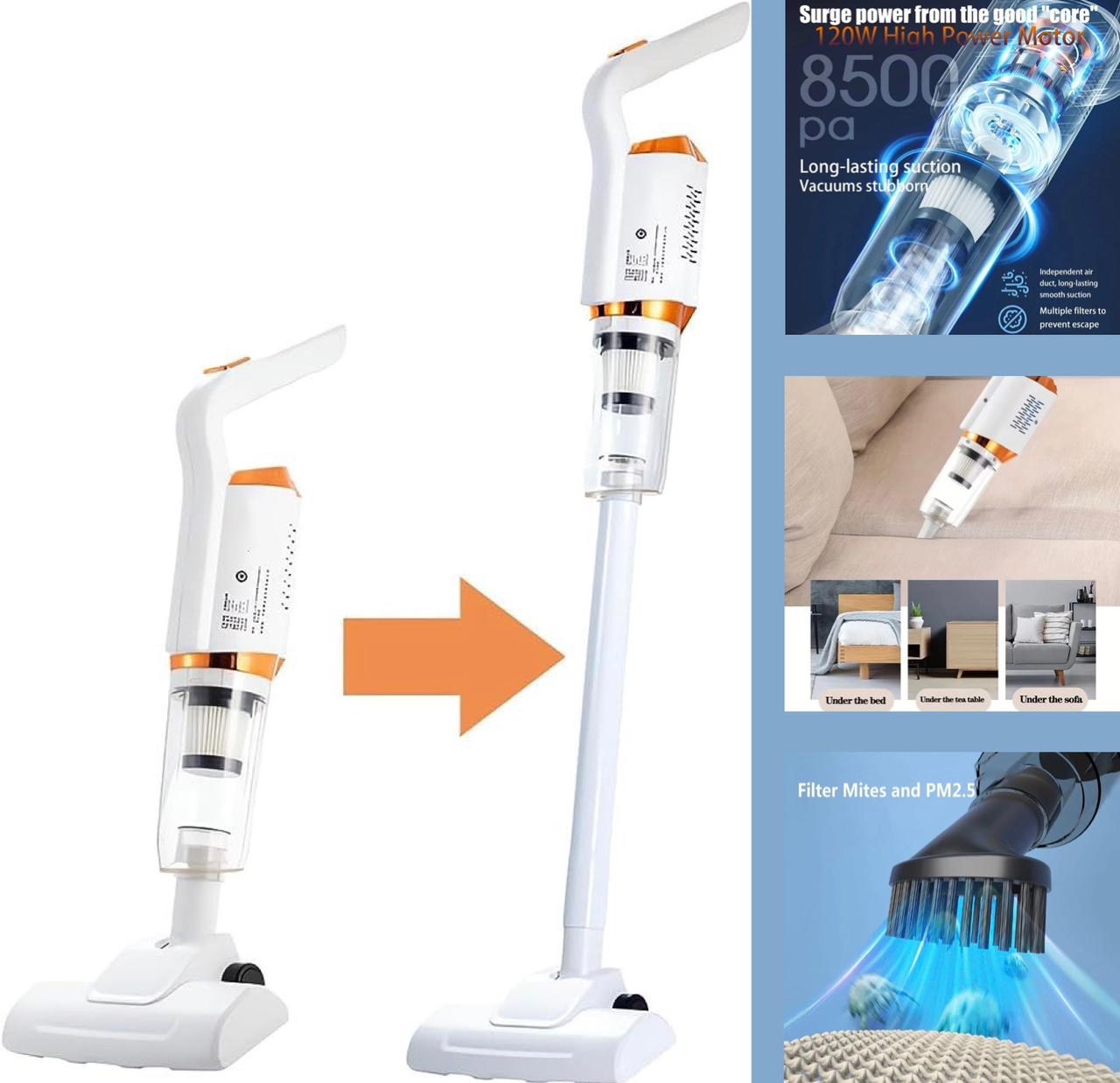 Cordless Vacuum Cleaner 2in1