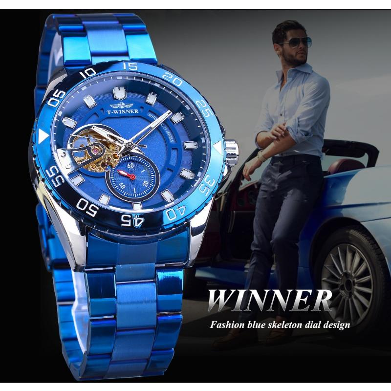 WINNER Men’s Fashion and Leisure Hollow Mechanical Movement Automatic Mechanical Watch — Various Models PreOrder Sales Now Available!