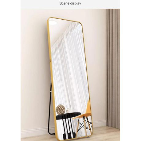 Standing/Wall Rectangular Frame Aluminium Alloy Mirror