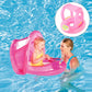 Kids Swim Boat Seat Inflatable Float Cushion