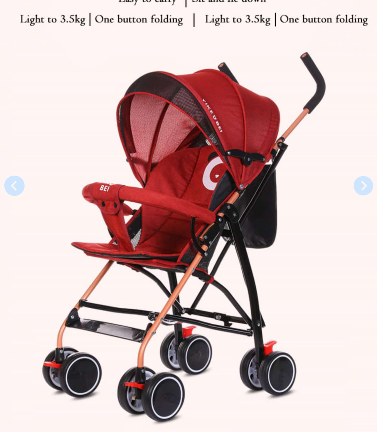 Baby Stroller Folding Type