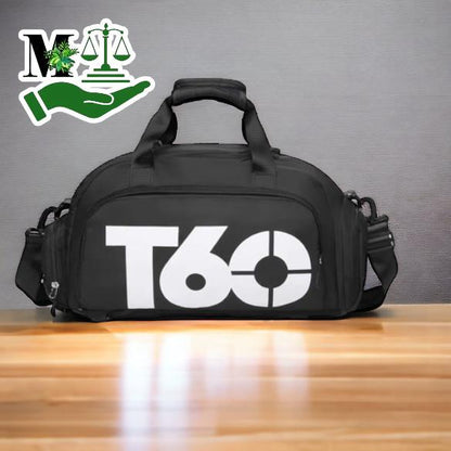 T60 Unisex Outdoor Sport Bags Large Capacity Sports Gym Duffle Bag Backpack