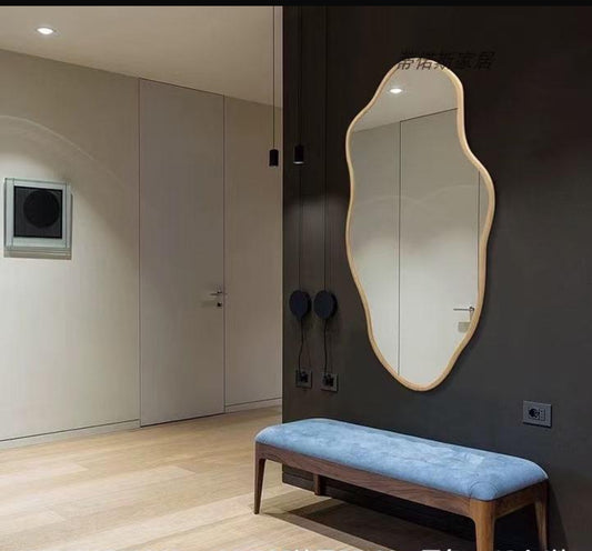 Modern Irregular Mirror 80x38cm Various Options