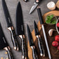 9 Piece Stainless Steel Knife Set