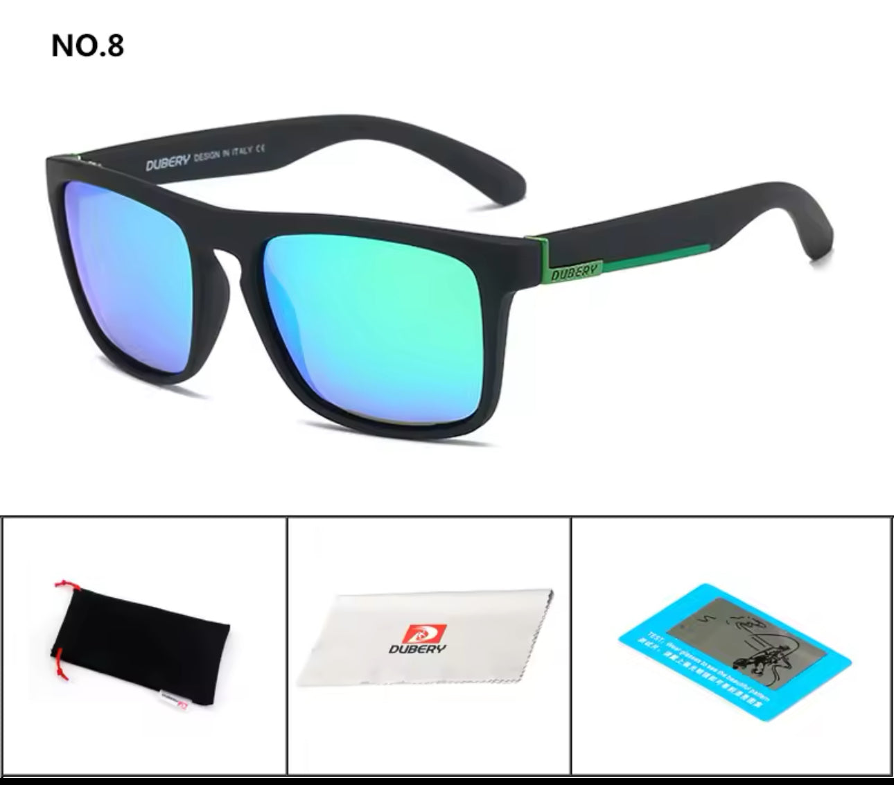 DUBERY Polarised Sports Sunglasses UV Protection