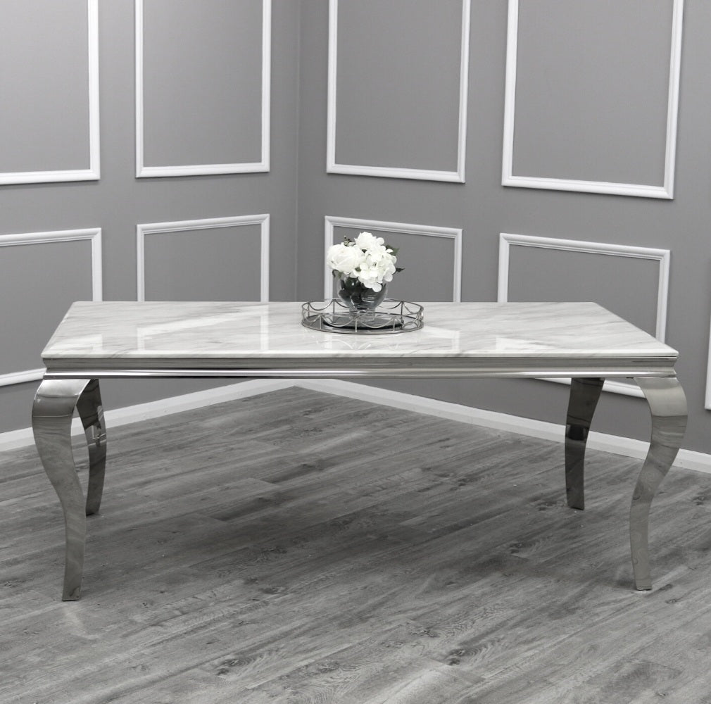 Marble Dining Table 6 Seater