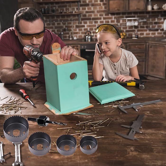 Hole Saw Kit, 6-Piece Set