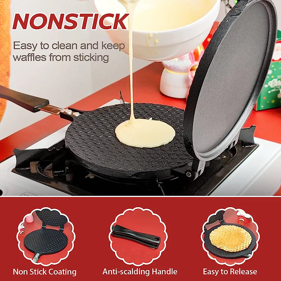 Non-Stick Egg Roll Waffle Maker