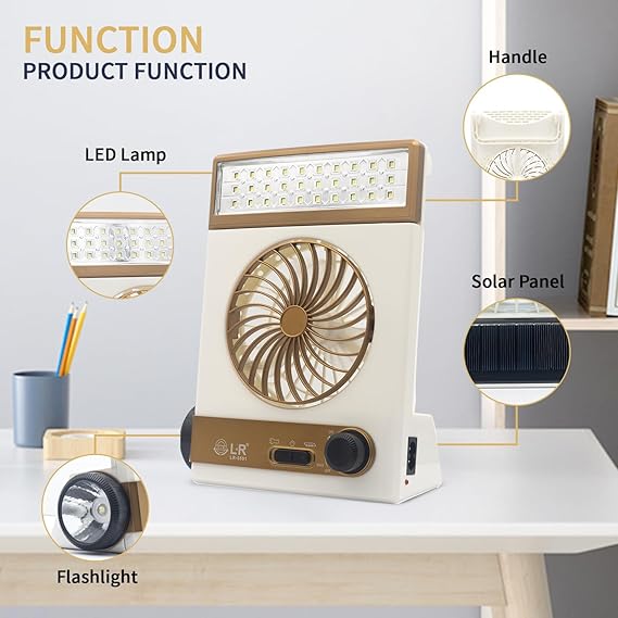 Solar Light Fan