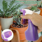 5 Pieces Gardening Tools with Purple Floral Print