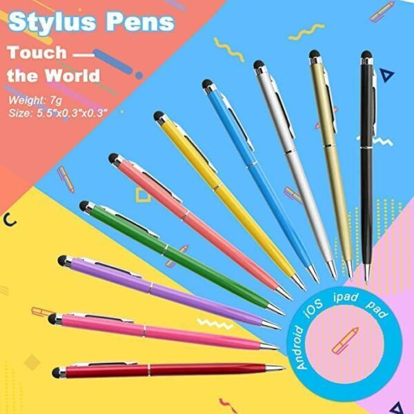 Stylus Touch Pen With Writing Pen