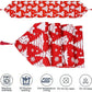 Christmas Table Runner - Table Runners for Dining Room, Snowflake Dining Cloth for Xmas Table Decorations