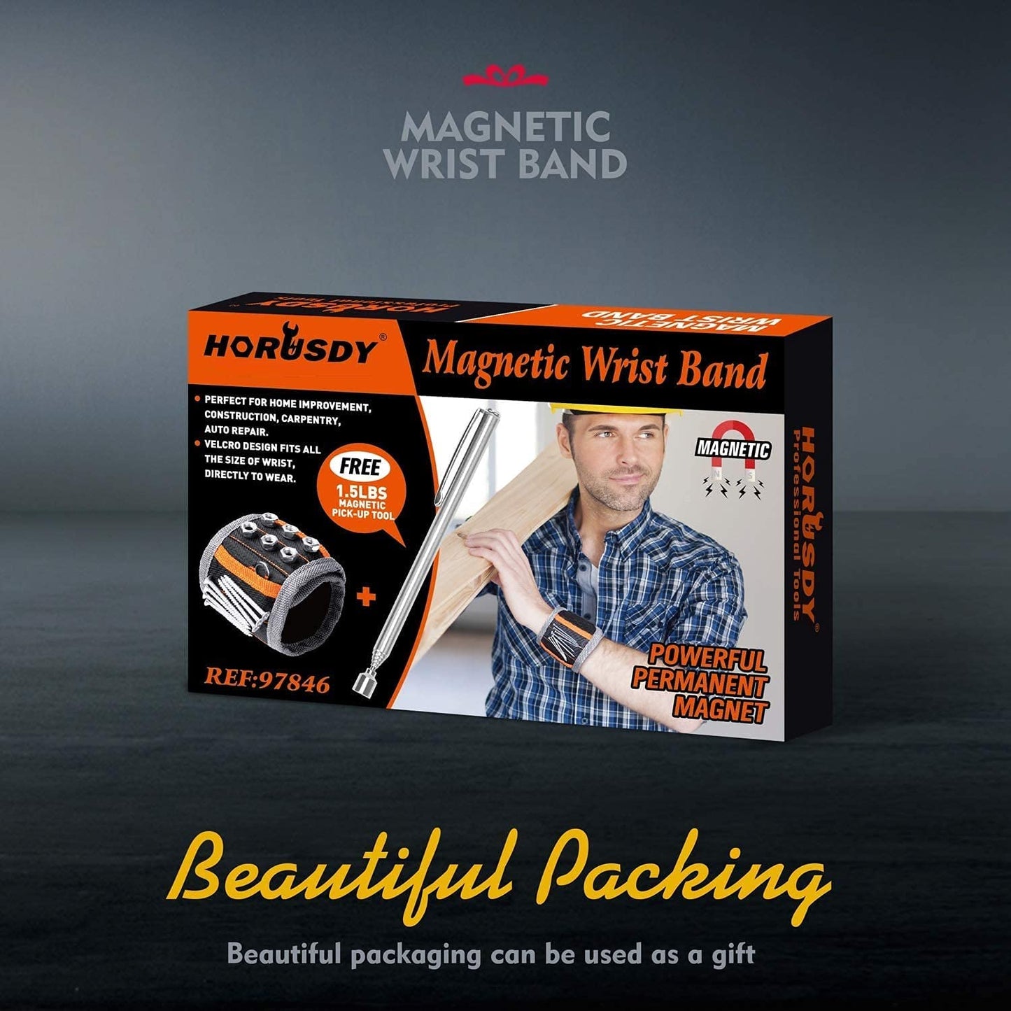 HORUSDY Magnetic Wristband