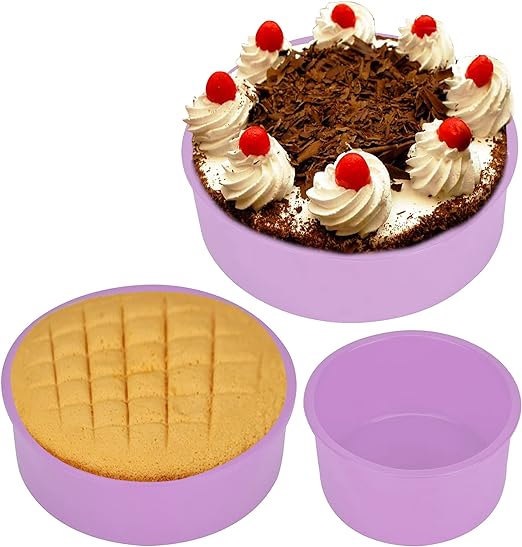 Round Cake Pan Silicone Baking Mold