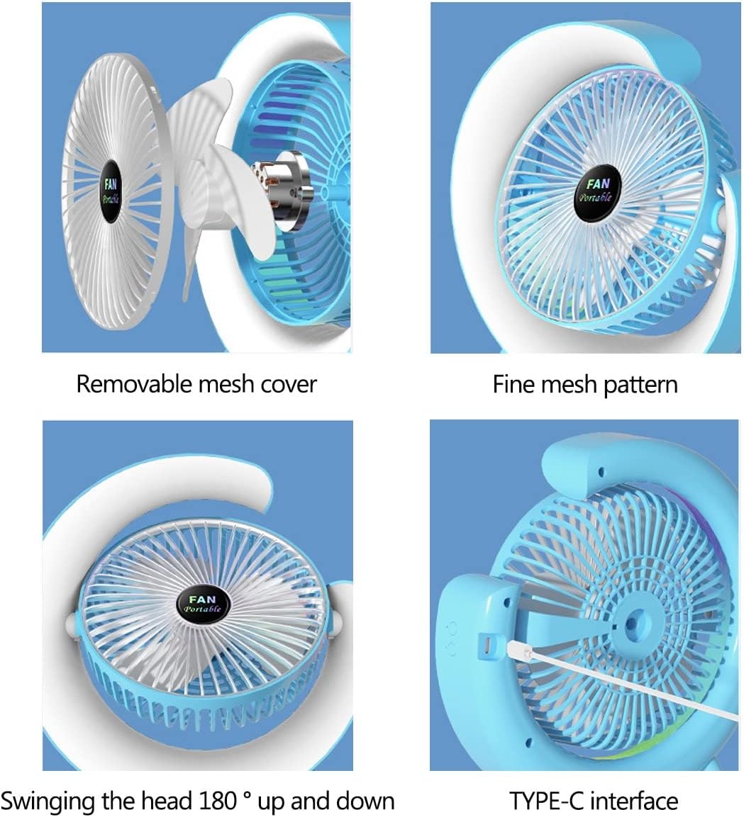 Multifunctional Colorful desktop small fan