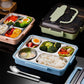 Stainless Steel Bento Lunchbox-Green