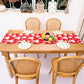 Christmas Table Runner - Table Runners for Dining Room, Snowflake Dining Cloth for Xmas Table Decorations