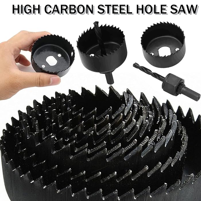 Hole Saw Kit, 6-Piece Set