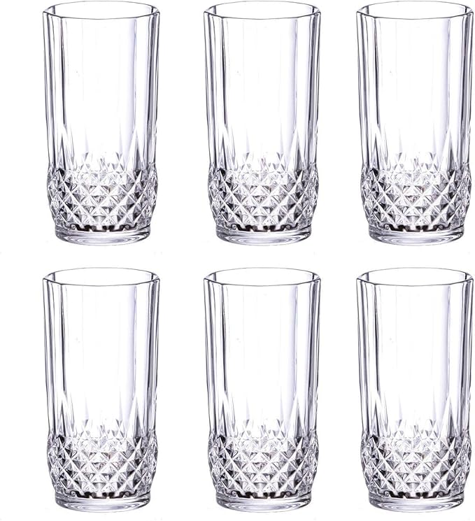 High Ball Glasses Set 6 Piece