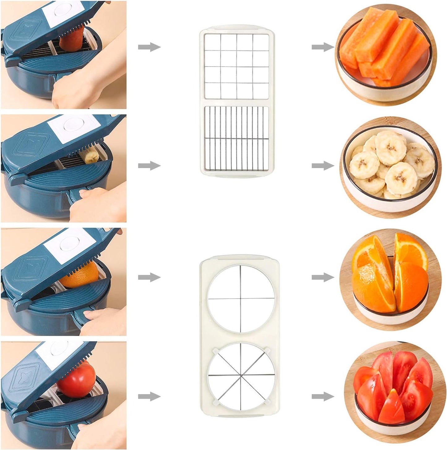 13 in 1 Vegetable Mandoline Slicer