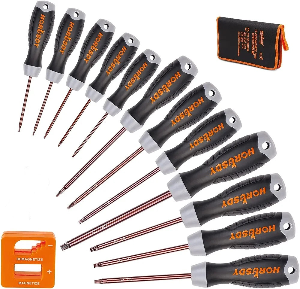 HORUSDY | Magnetic Torx Screwdriver Set 13 Pieces