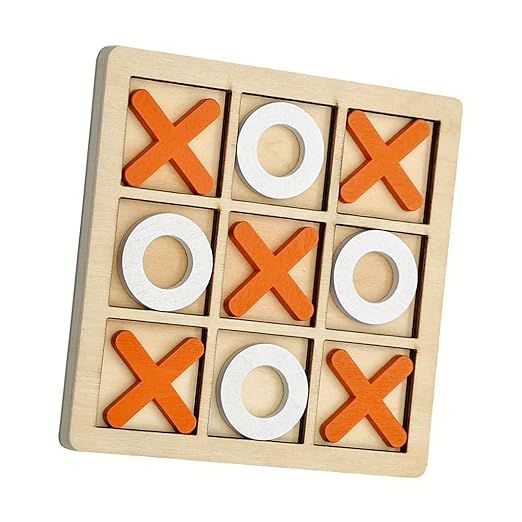 Brain Intelligent Educational Wooden Board Game XO