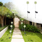 2Pcs Solar  Outdoor Garden Dandelion Lights