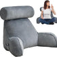 Back Support Pillow With Arm Rests For Sitting Up- Various Colours